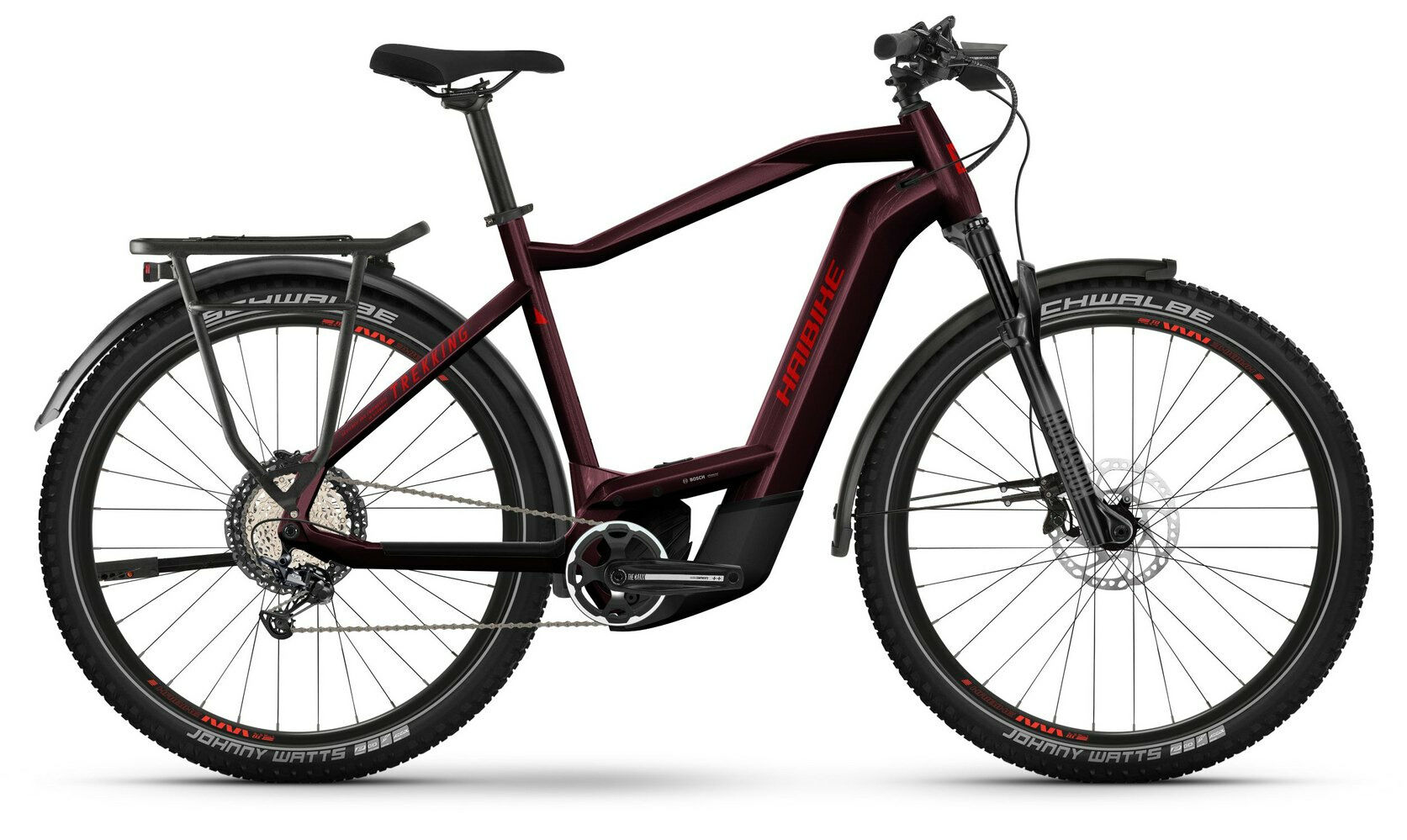 Haibike Trekking 11 tuscan/neon red-gloss 2023 27,5" 750 Wh Diamant