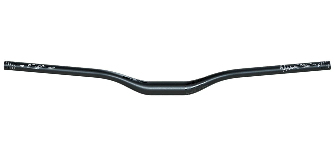 OneUp HANDLEBAR ALLOY, 35D, 800mm, 35mm rise Schwarz