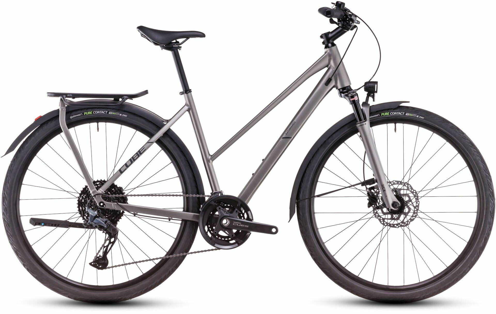 Cube Kathmandu EXC grey´n´black 28" Trapez Cube Kathmandu EXC grey´n´black 28" Trapez