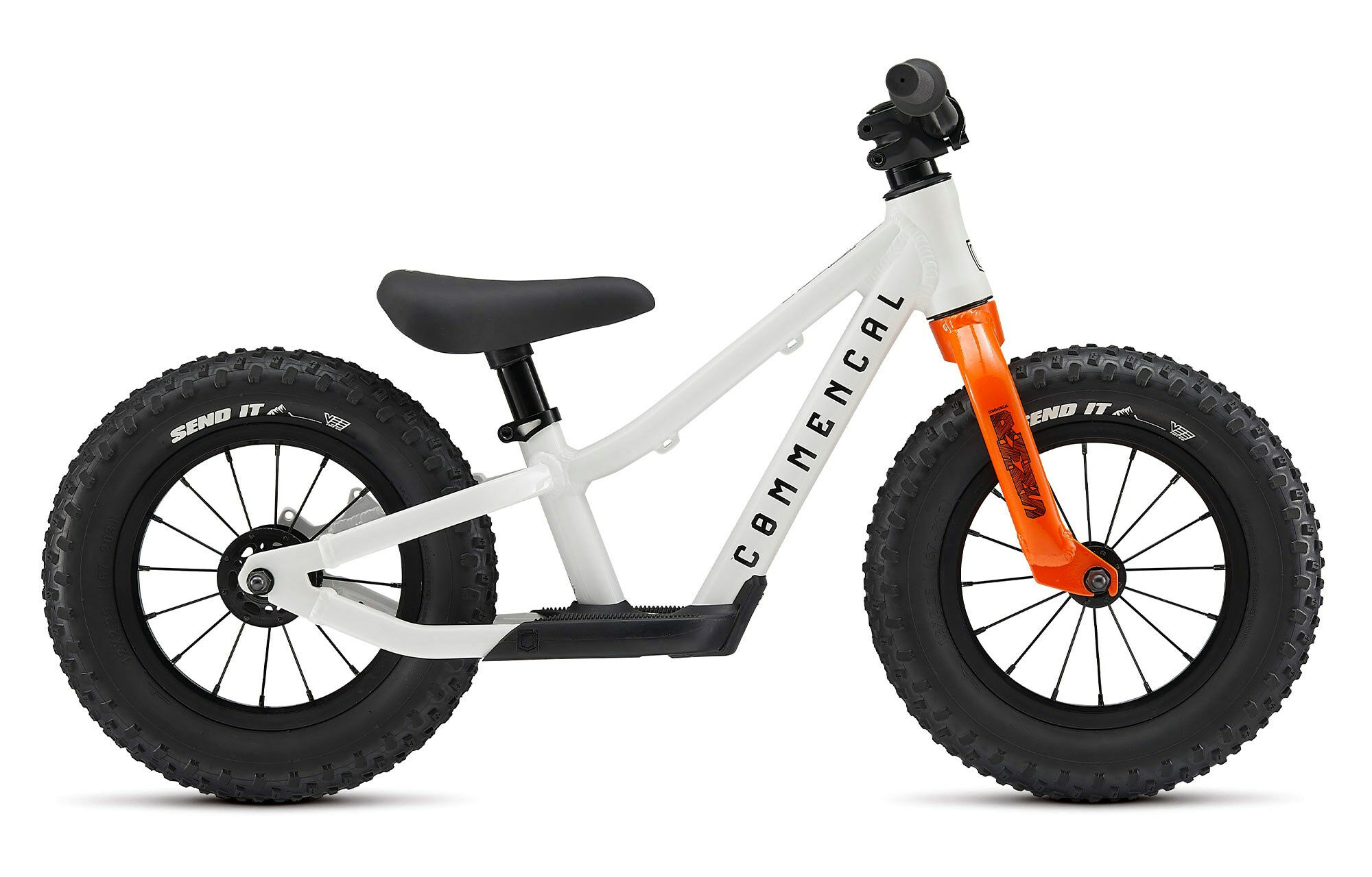 Commencal RAMONES 12 PUSH BIKE PURE WHITE 14" Diamant