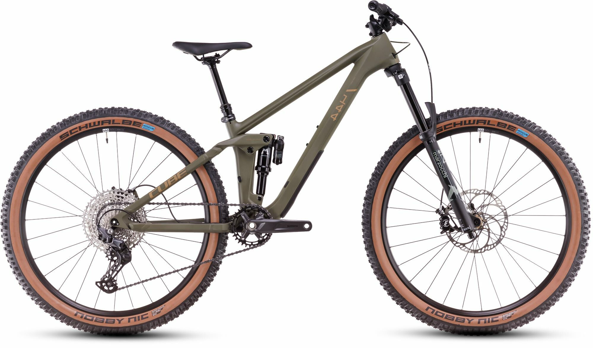 Cube Stereo ONE44 HPC Rookie dustyolive´n´gold 27,5" Diamant