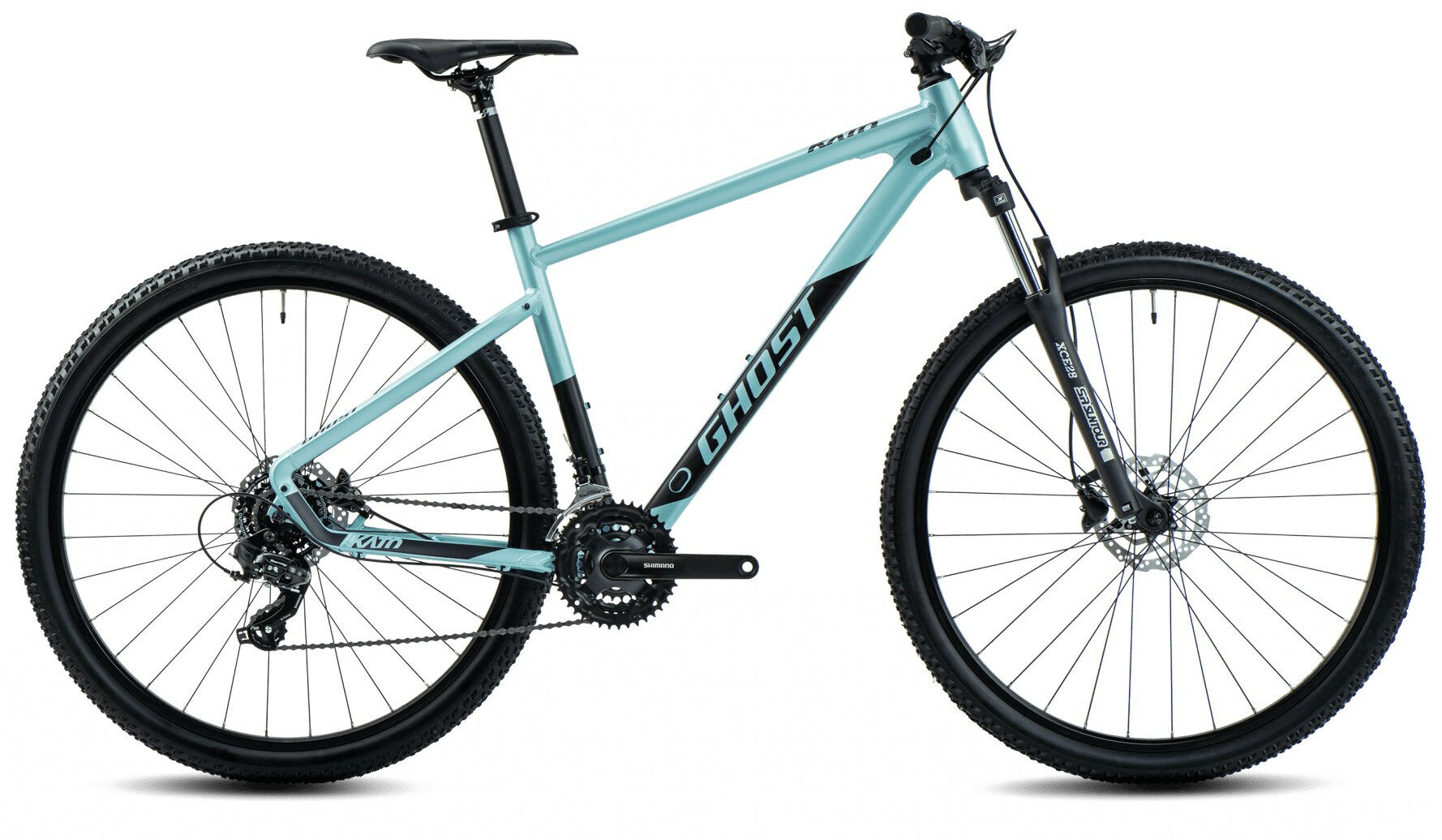 Ghost KATO pearl light mint/black-matt 29" Diamant M