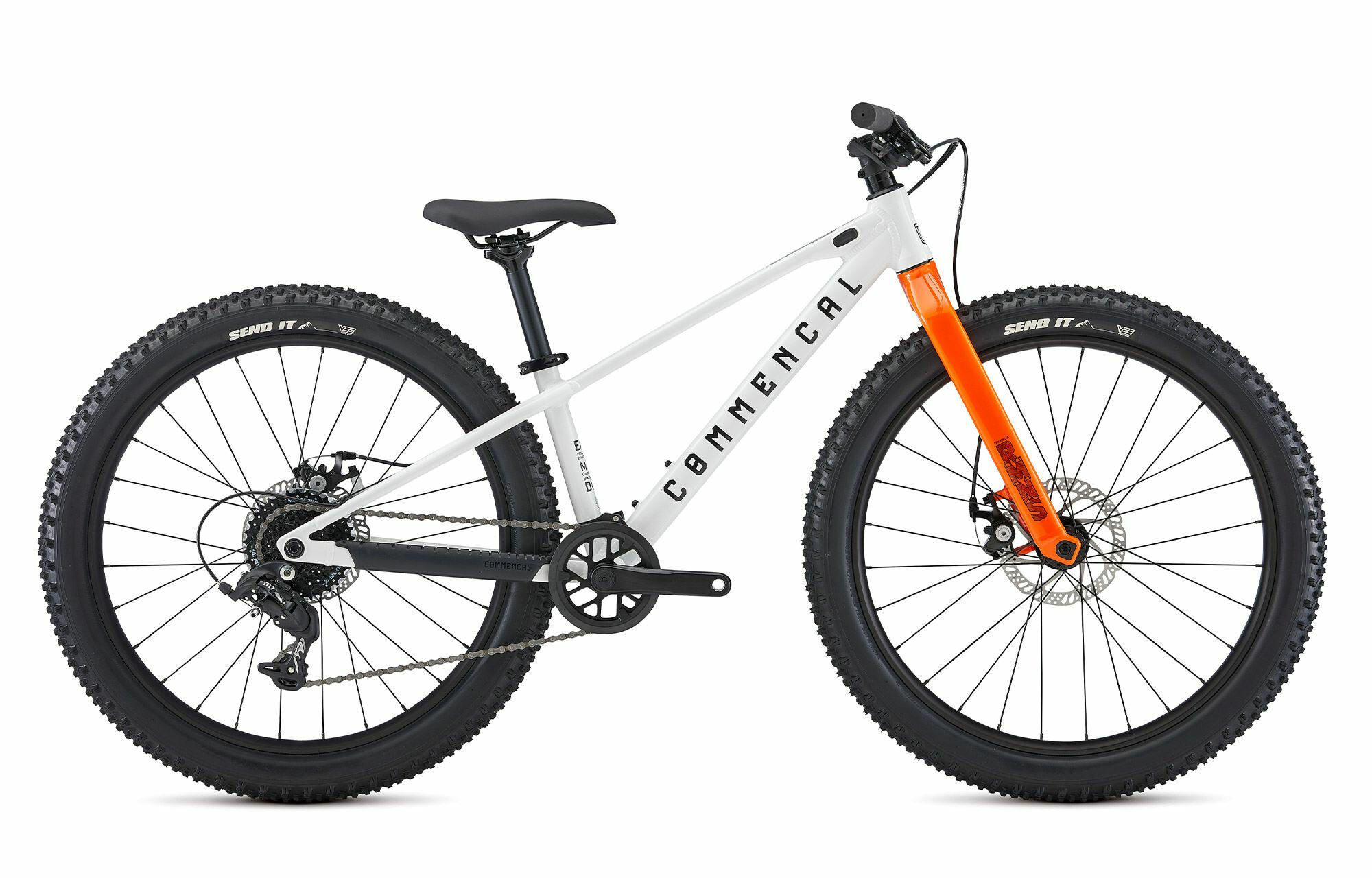 Commencal RAMONES 24 TRIGGER SHIFTER PURE WHITE 24" Diamant