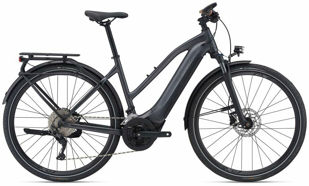 Giant Explore E+ 1 STA [RC Dash] gunmetal black matt-gloss 2022 28" 625 Wh Trapez