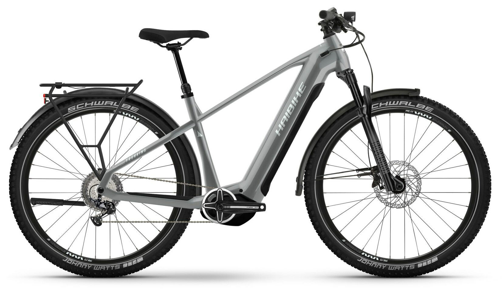 Haibike Trekking 7 urban grey/white-gloss 2023 27,5" 720 Wh Diamant