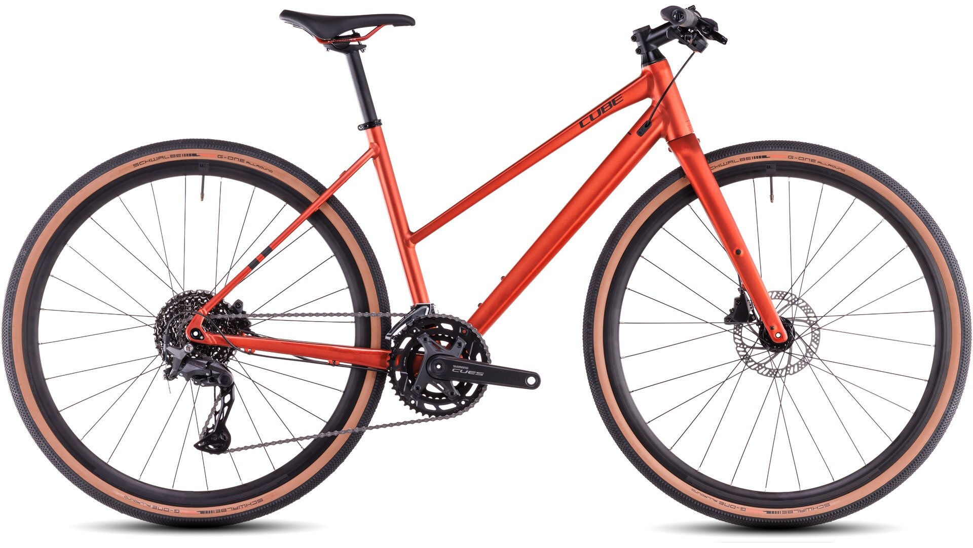 Cube Nulane Pro fire´n´black 28" Trapez