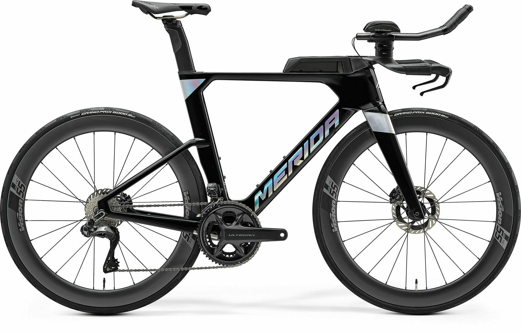 Merida TIME WARP TRI LIMITED Metallic Black 28" Diamant XS
