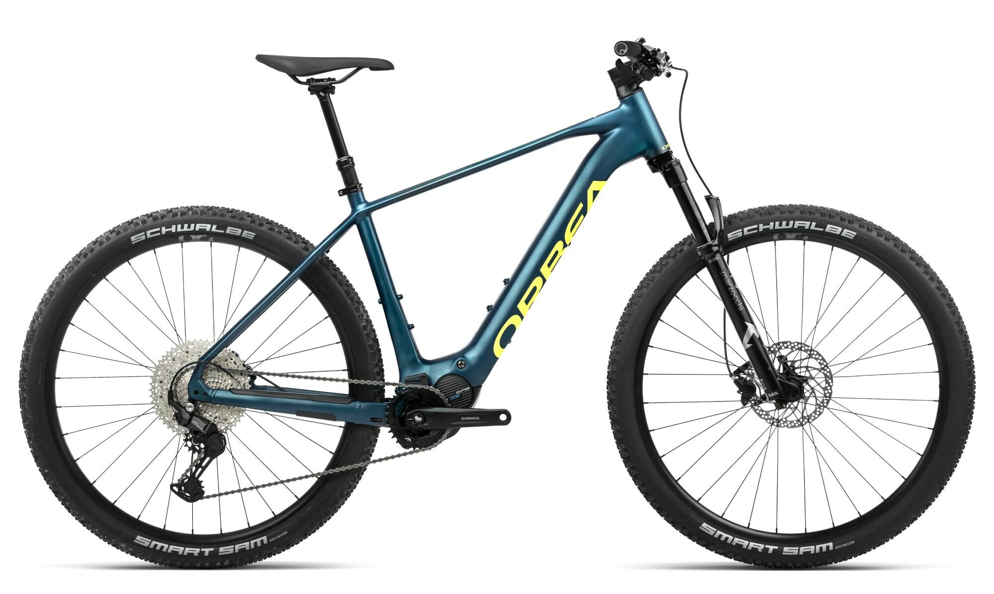 Orbea Urrun 30 Borealis Blue (Matt)-Luminous Yellow (Gloss) 2024 29" 540 Wh Diamant