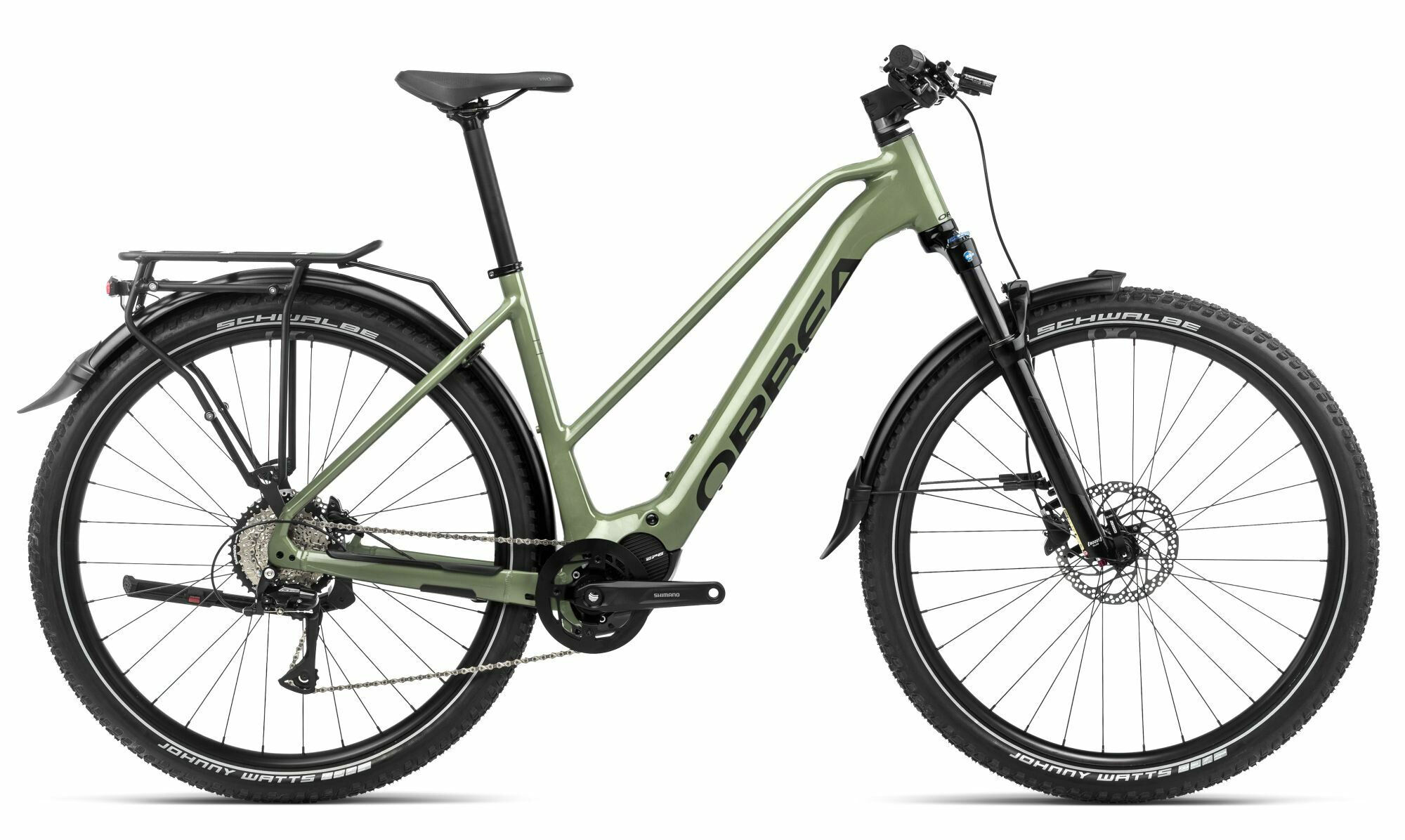 Orbea Kemen MID SUV 40 Urban Green (Gloss)-Black (Matt) 2024 29" 540 Wh Trapez