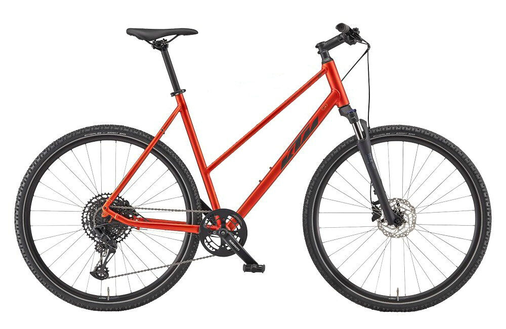 KTM X-Life Cross burnt orange matt (grey+orange) 28" Trapez