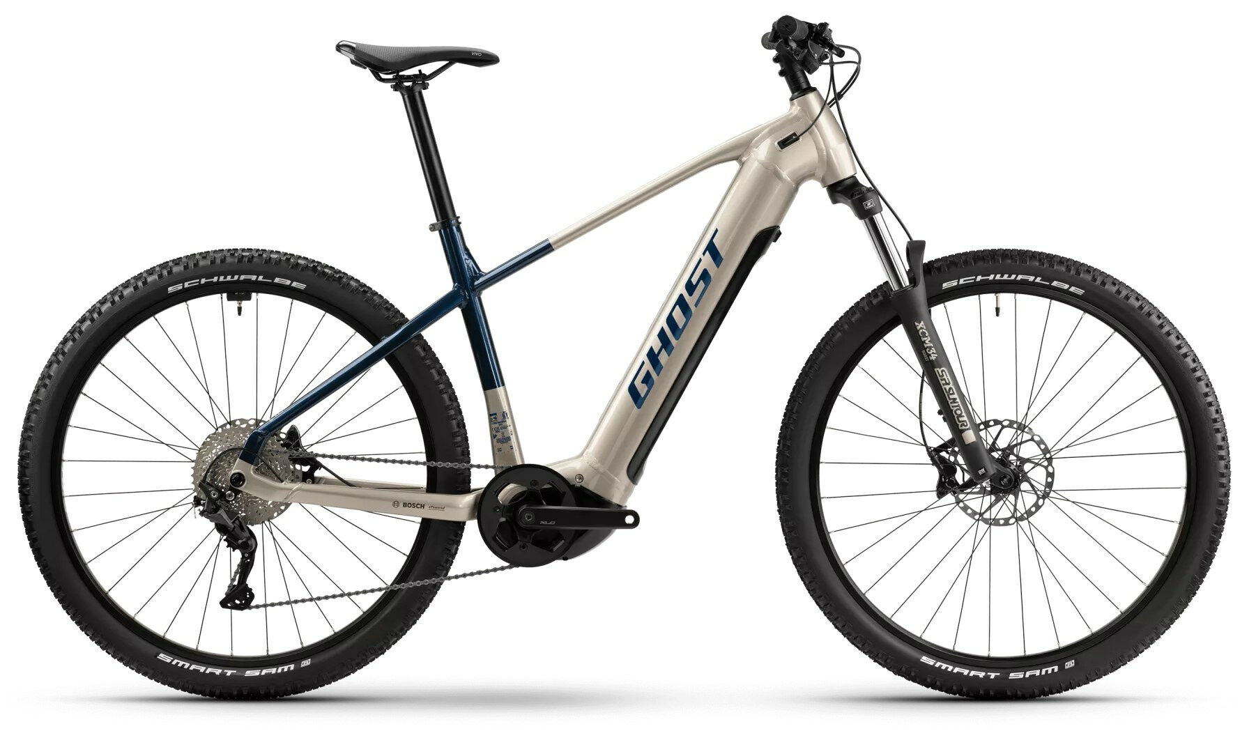 Ghost E-TERU UNIVERSAL - 29" 625 Wh - pearl warm grey/pearl dark blue-glossy XL