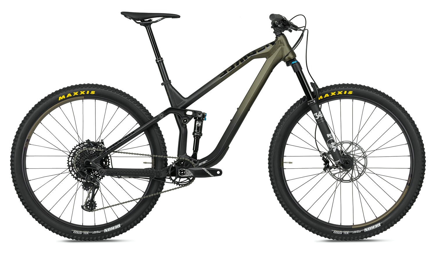 NS Bikes Define AL 130/1 29" AM/Trail Black/Green 29" Diamant