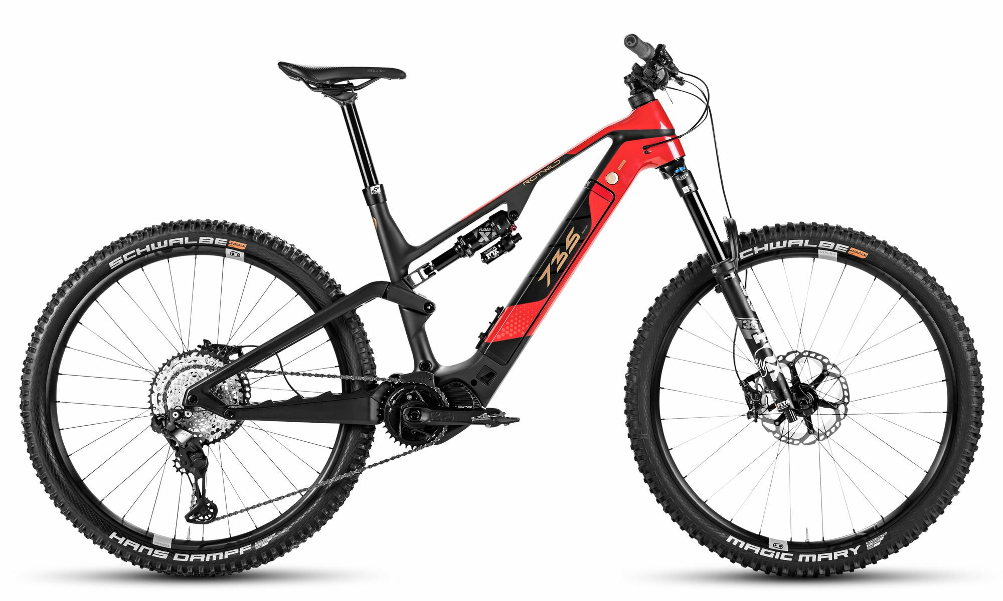 Rotwild R.X735 PRO Red Metallic 2023 29" 720 Wh Diamant