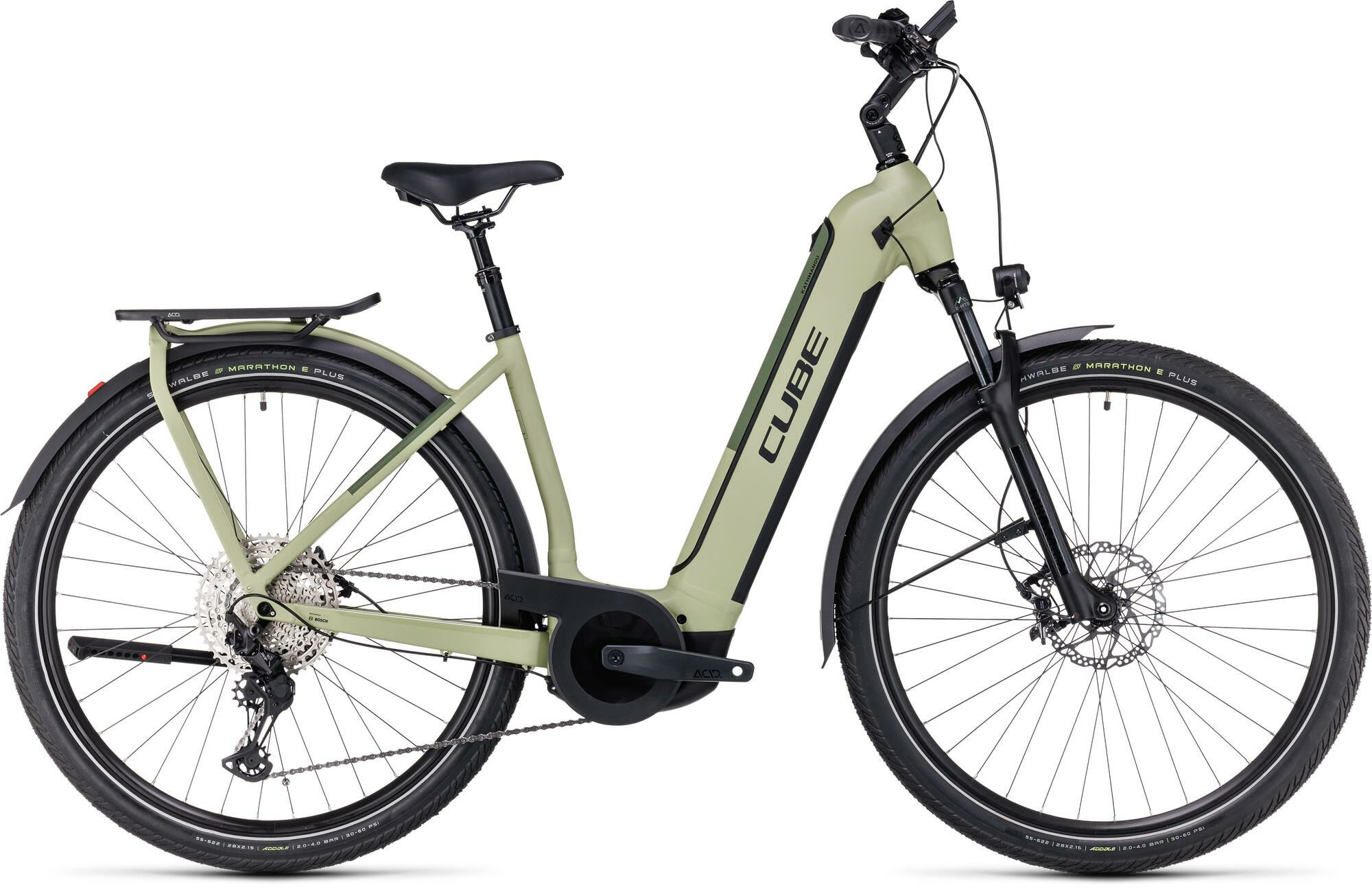 Cube Kathmandu Hybrid SLX 750 green´n´olive 2024 28" 750 Wh Wave