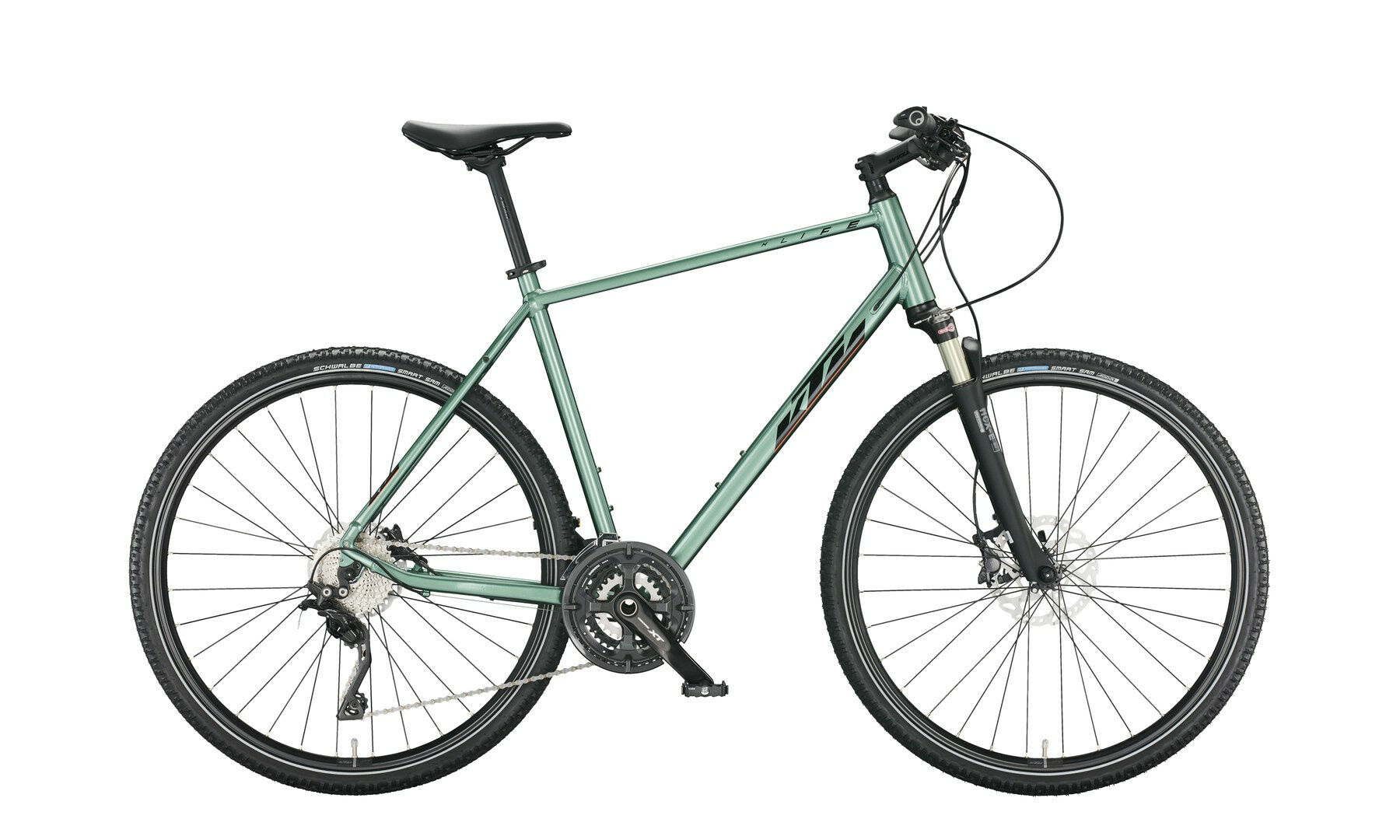 KTM  X-LIFE RACE  moss grey (black+orange)  2022 28" Diamant