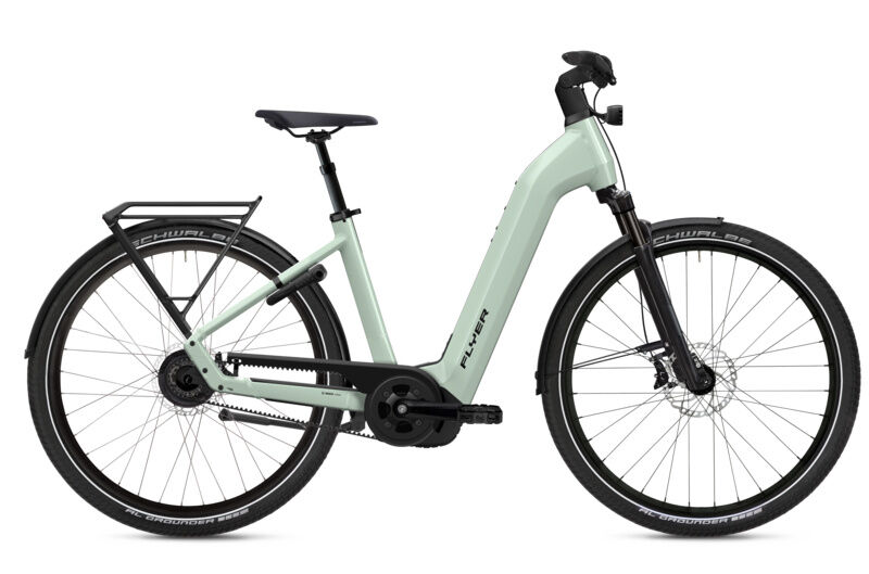 Flyer Gotour 7.23 Frosty Sage Gloss 2023 28" 750 Wh Wave
