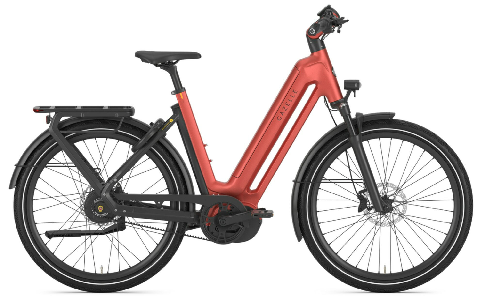 Gazelle Eclipse C380 HMB metallic orange matte 27;5" 750 Wh Wave 50 cm