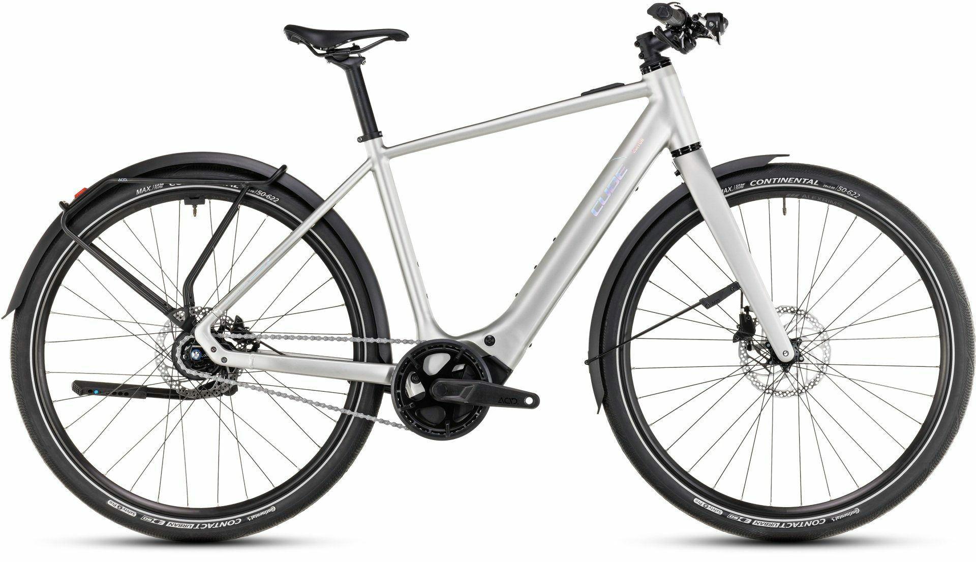 Cube Editor Hybrid SLX FE 400X sleekgrey´n´spectral 28" 400 Wh Diamant