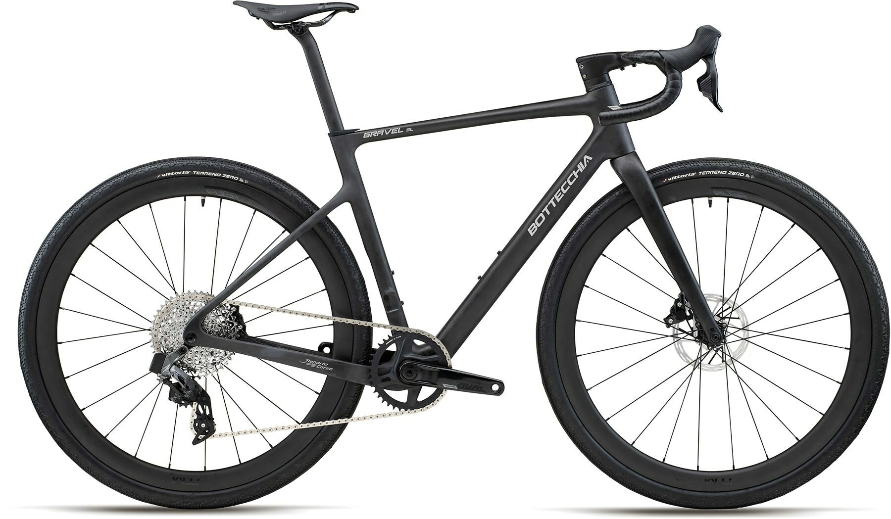 Bottecchia Gravel Shimano GRX610 C9 Matt Carbon 28" Diamant