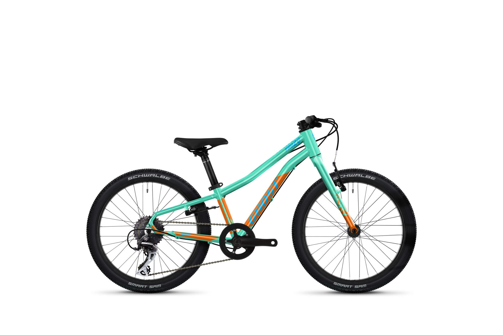 Ghost  Kato 20 Pro  green/monarch orange - glossy  2022 20" Diamant