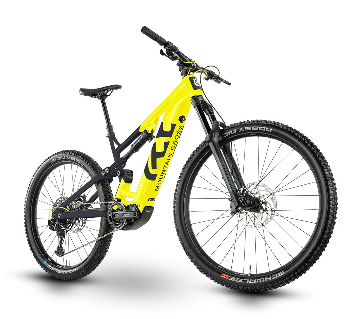 Husqvarna Mountain Cross 1 yellow/dark blue 29"/27,5" 630 Wh Diamant