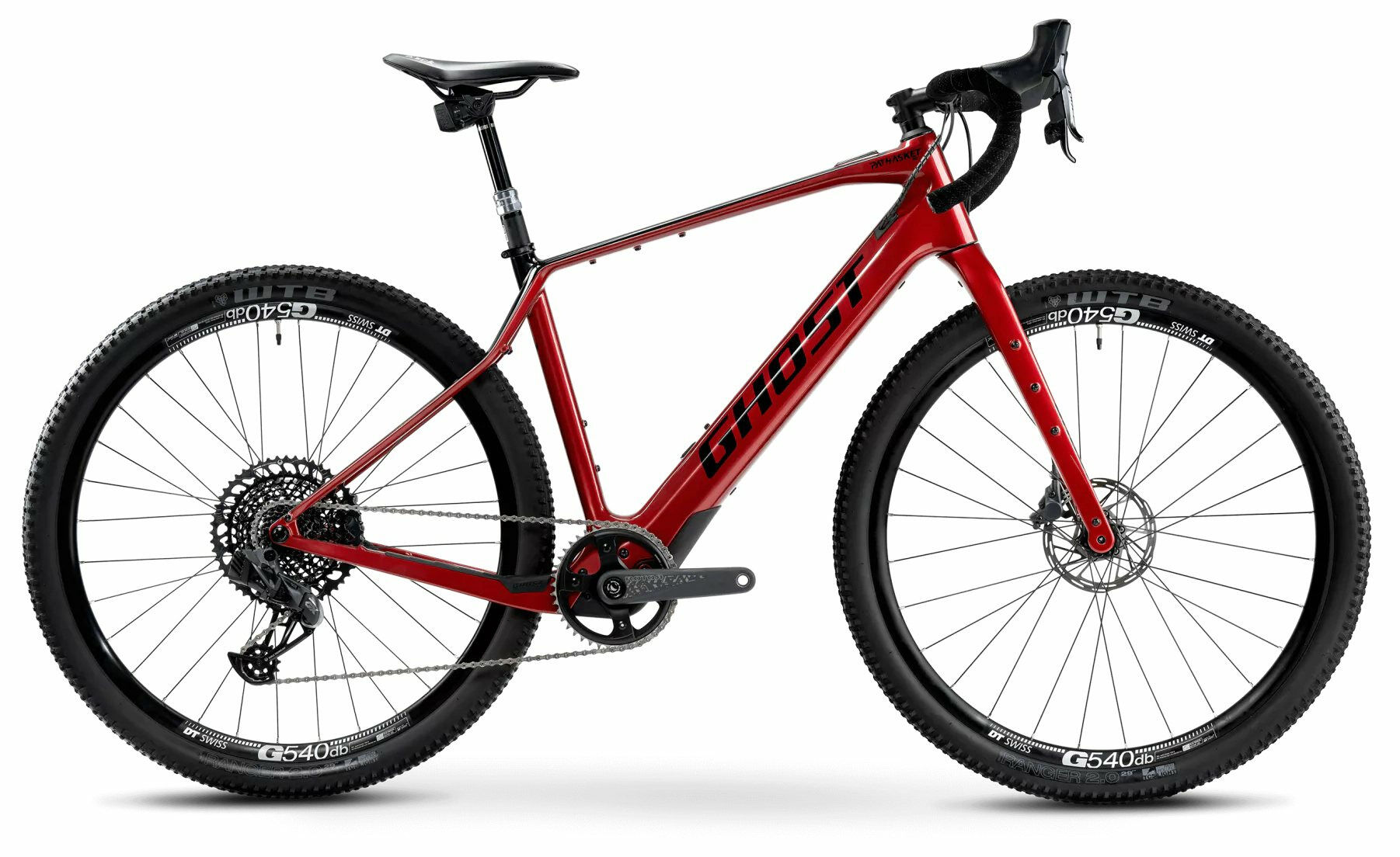 Ghost PATH ASKET PRO met. rust red/black-glossy 28" 430 Wh Diamant L