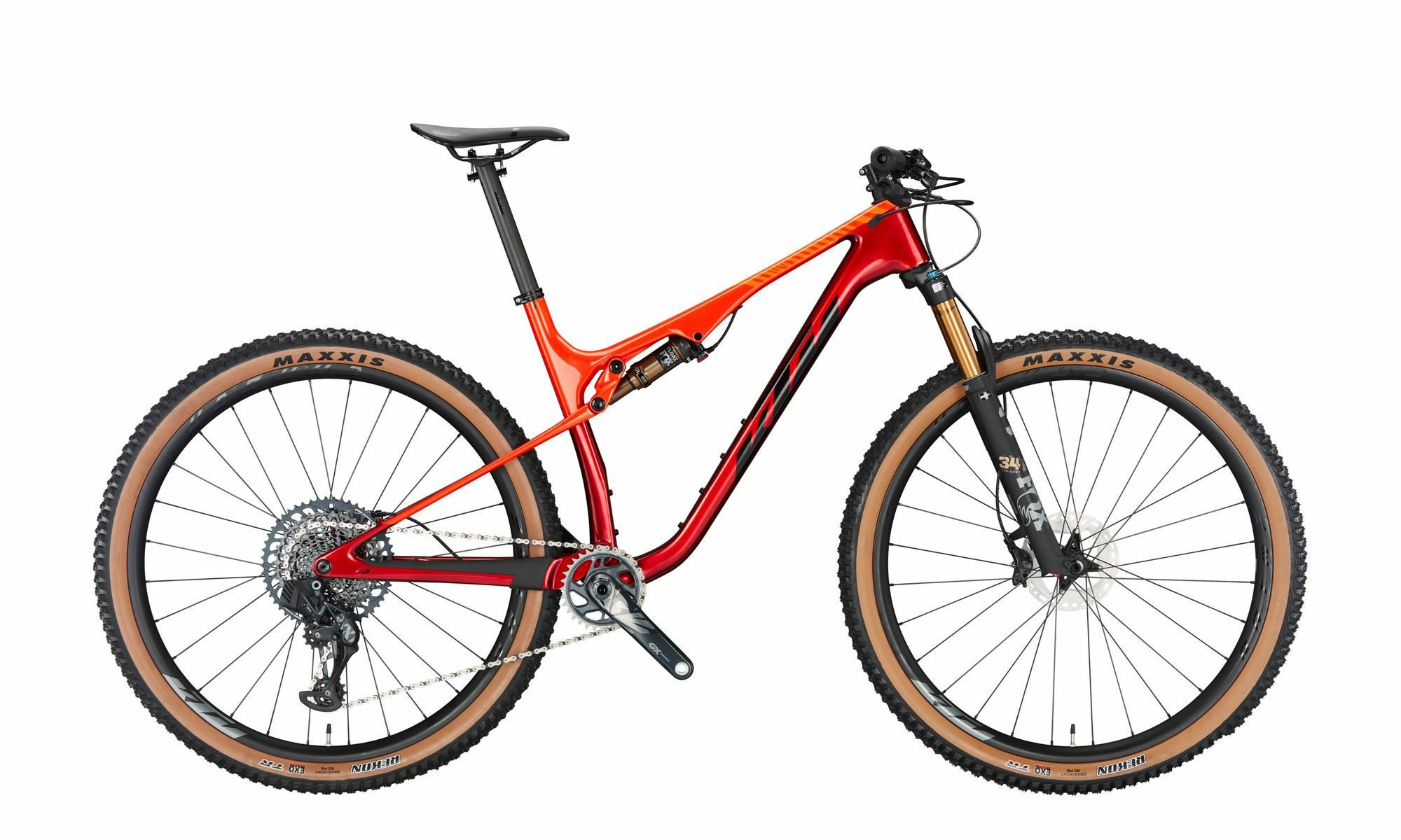 KTM SCARP MT PRIME chrome red (fire orange+black+orange) 29" Diamant