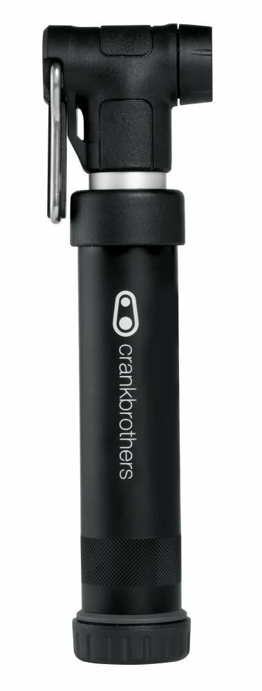 Crankbrothers Gem S Handpumpe inkl. Rahmenhalter Midnight Edition schwarz