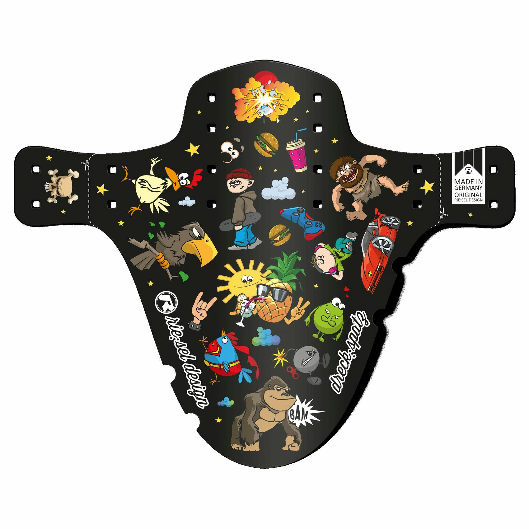 Rie:sel design Dreck:Spatz Stickerbomb