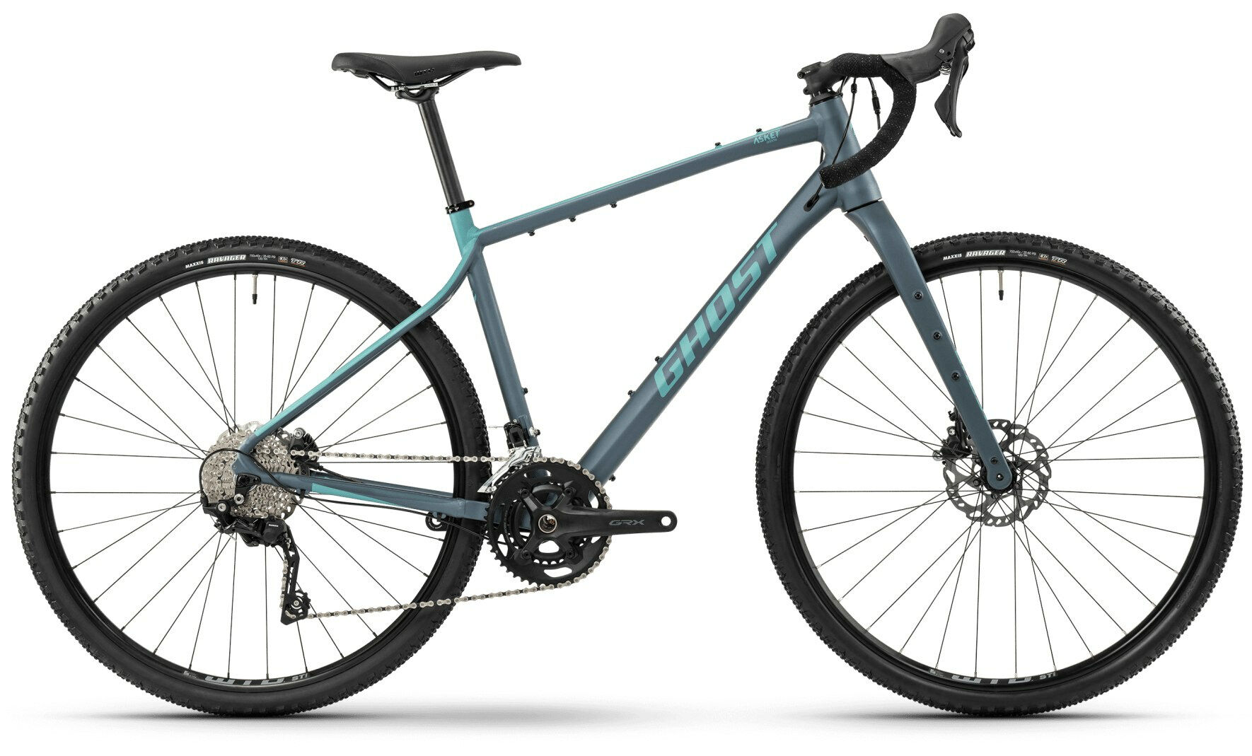 Ghost ASKET ESSENTIAL - 28" - metallic dark blue/pearl blue green matt