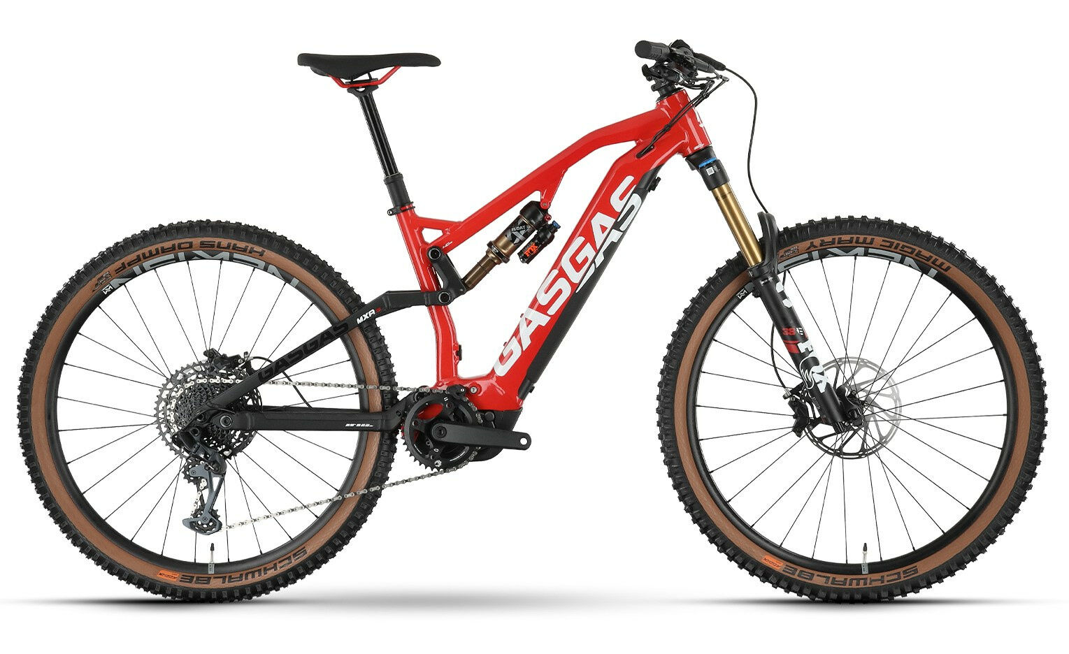 GASGAS MXA 3 Electronic Red / Blanca White 29" 720 Wh Diamant