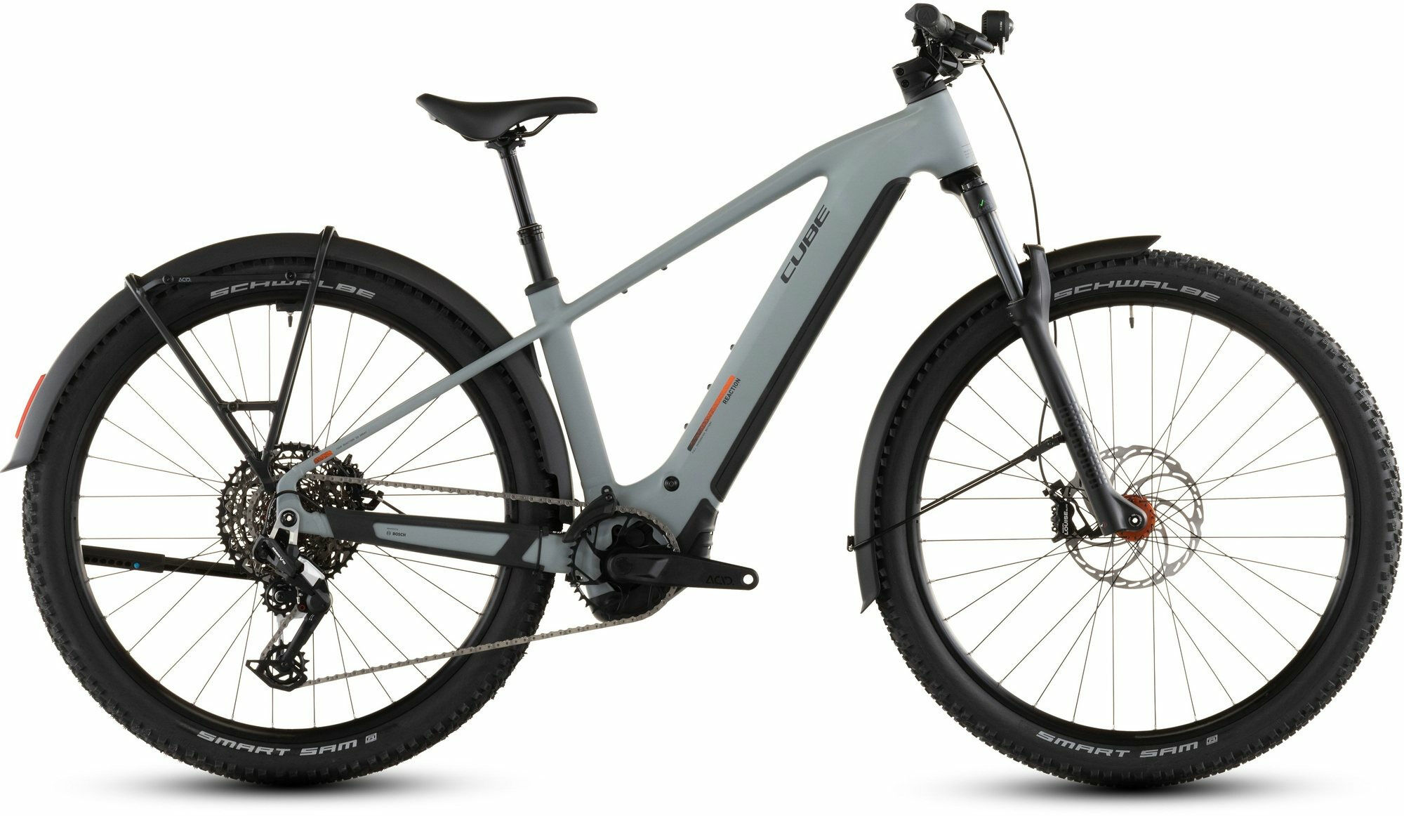 Cube Reaction Hybrid Race 800 FE vulcan´n´orange 29" 800 Wh Diamant