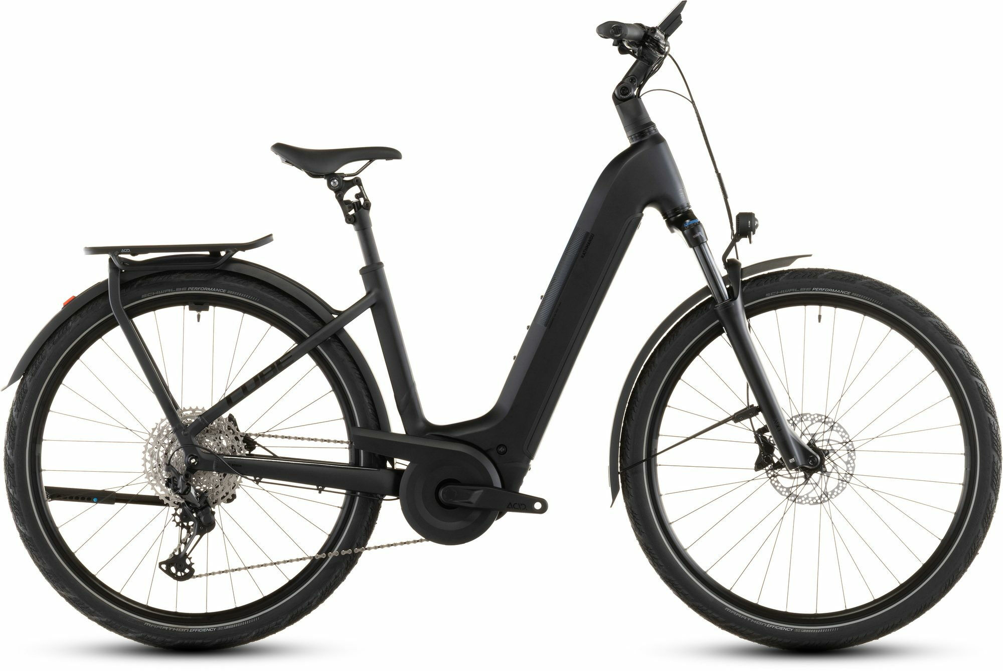 Cube Kathmandu Hybrid Pro 800 coal´n´black 28" 800 Wh Wave