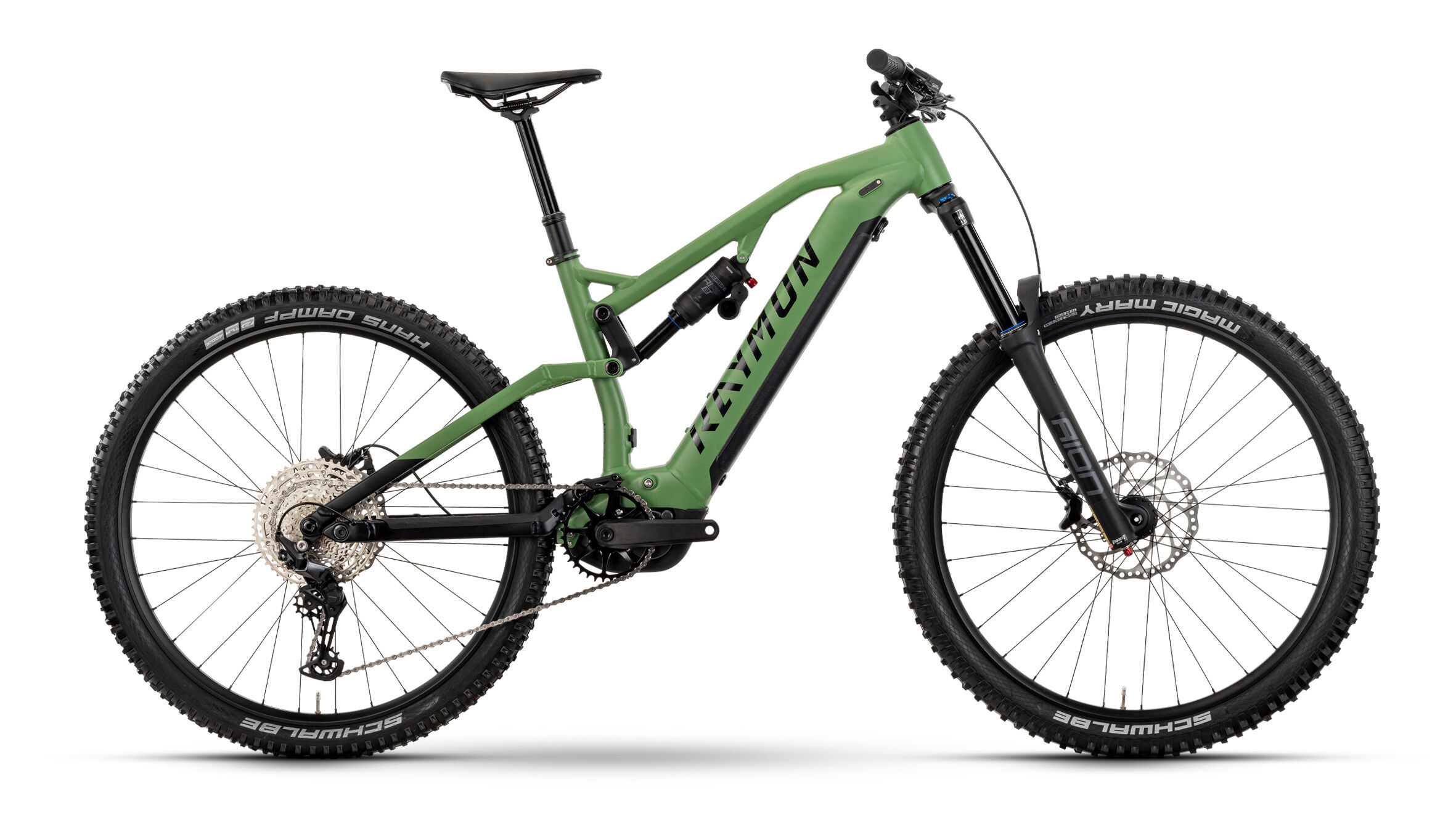 Raymon TRAILRAY 170 - 29" 720 Wh - Reseda Green/Black/Violett
