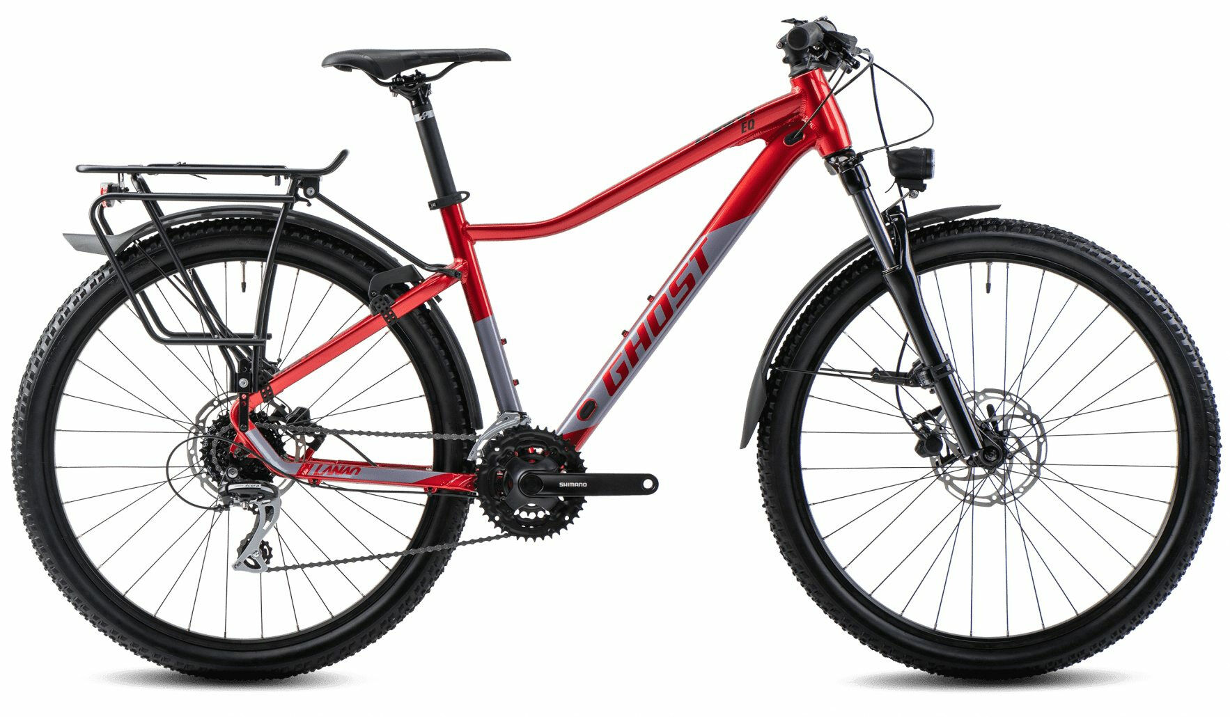 Ghost LANAO 27;5" EQ AL W pearl deep red/pearl purple-glossy 27;5" Diamant M