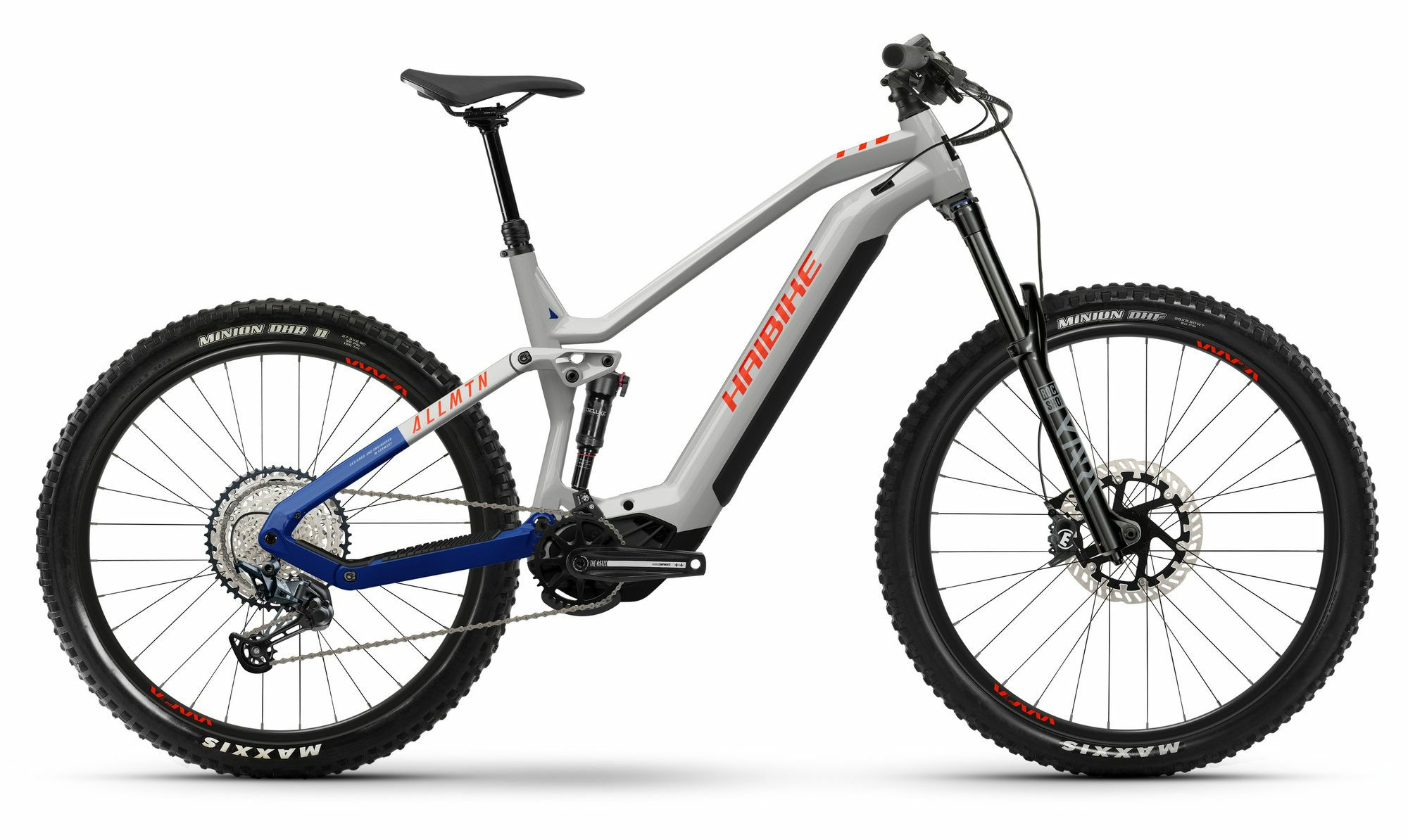 Haibike AllMtn 7 grey/blue/red - gloss 2024 29"/27,5" 720 Wh Diamant