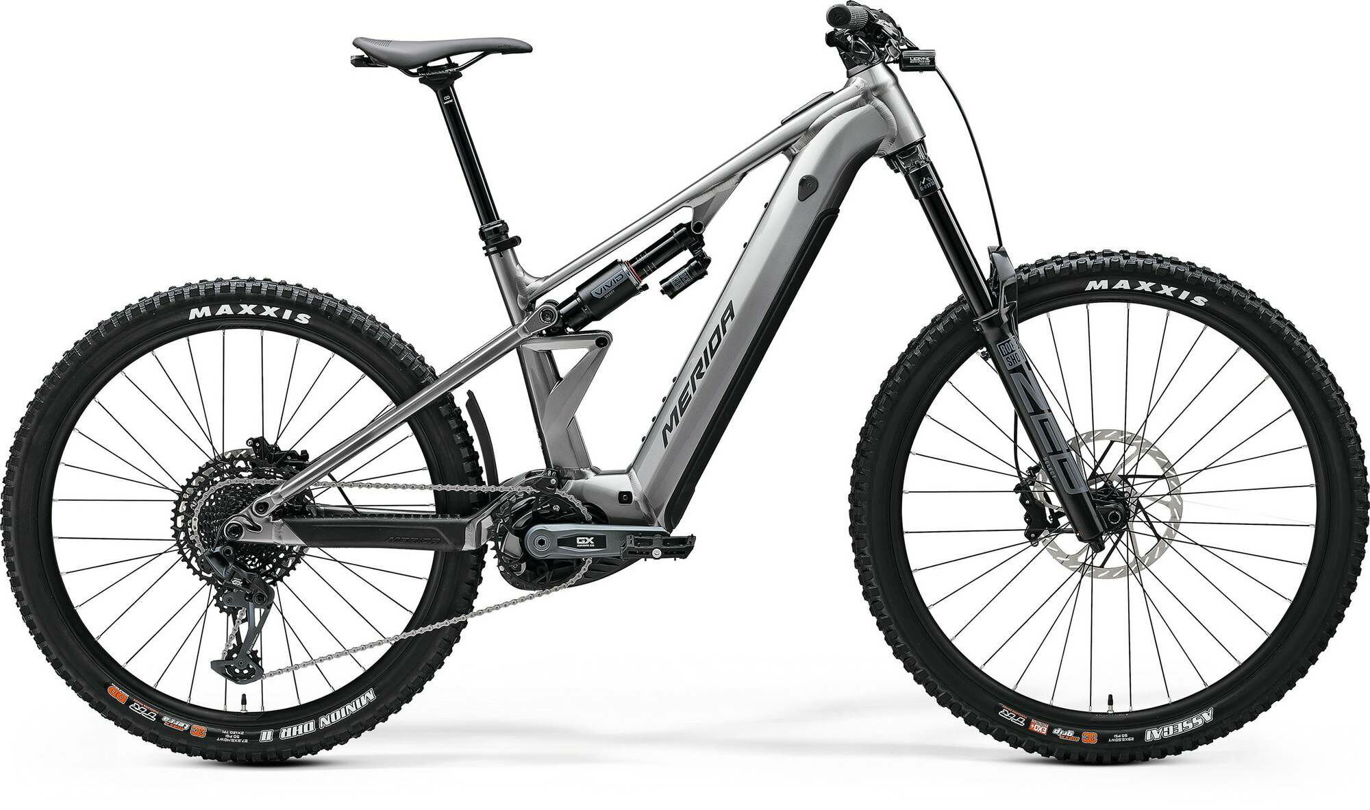 Merida eONE-EIGHTY 700 Gunmetal Grey - 800 Wh - 29/27,5 Zoll - Diamant