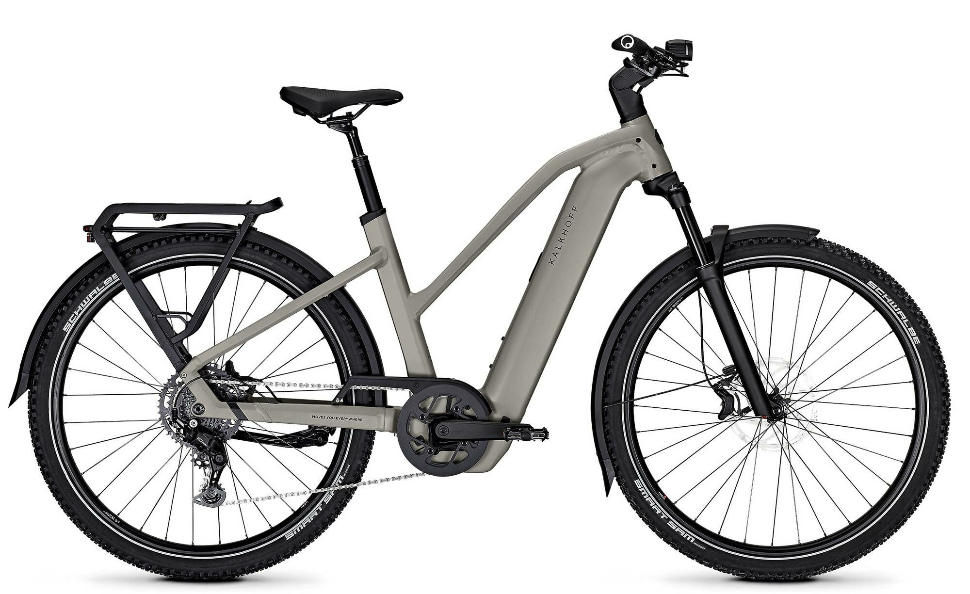 Kalkhoff ENTICE 5+ MOVE TRAPEZ - 29" 800 Wh - moonstonegrey matt M