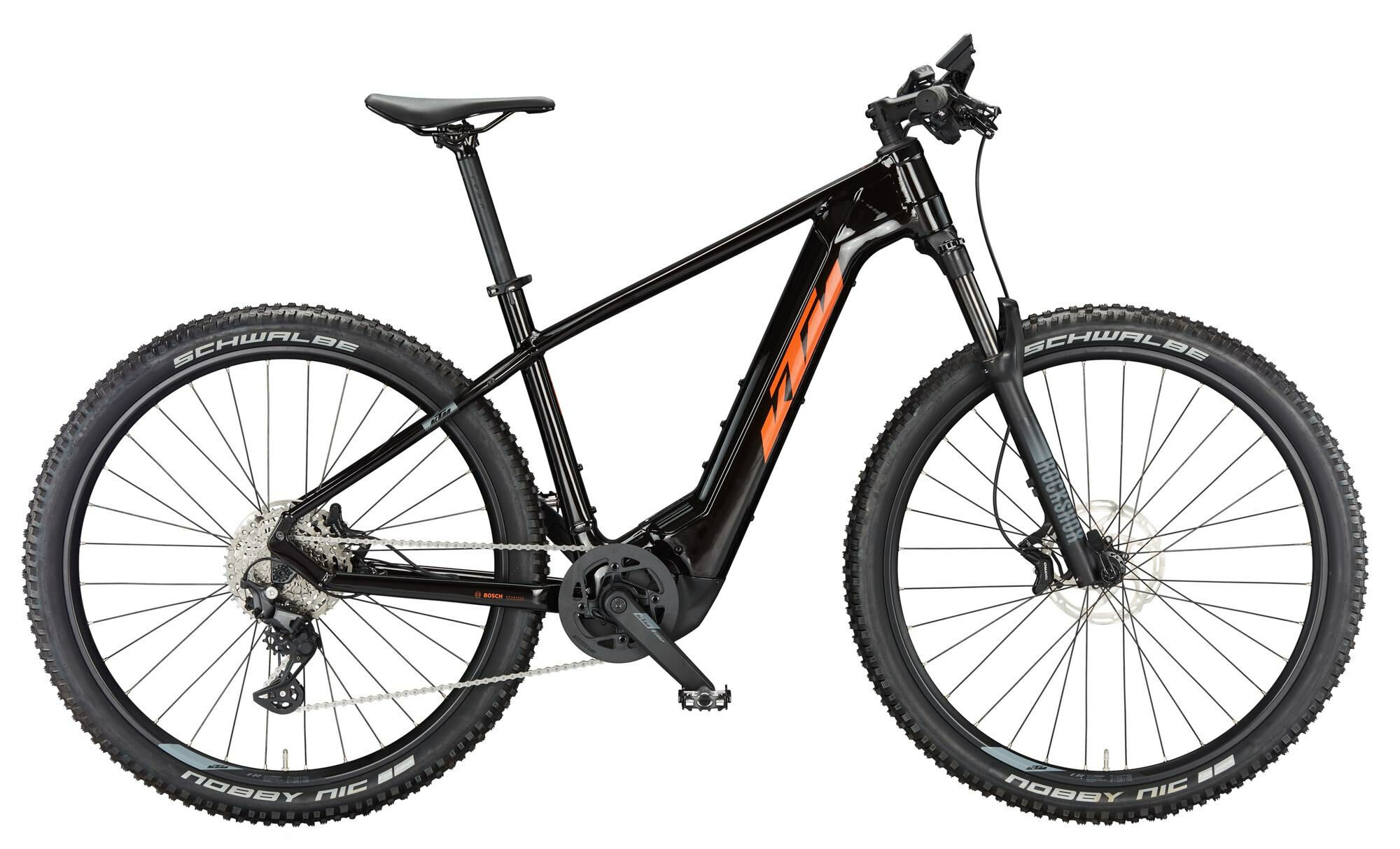 KTM MACINA TEAM 792 - 29" 750 Wh - flaming black (orange) 48 cm