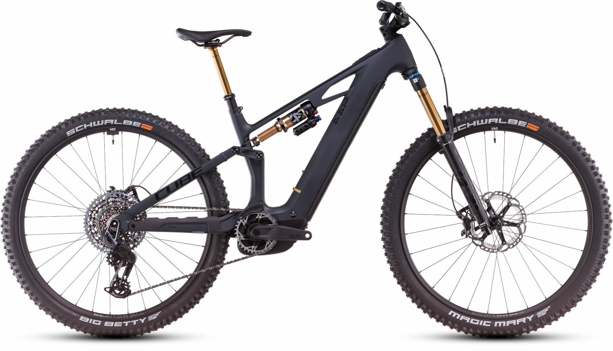 Cube Stereo Hybrid ONE44 HPC AT 800 carbon´n´gold 29" 800 Wh Diamant Cube Stereo Hybrid ONE44 HPC AT 800 carbon´n´gold 29" 800 Wh Diamant