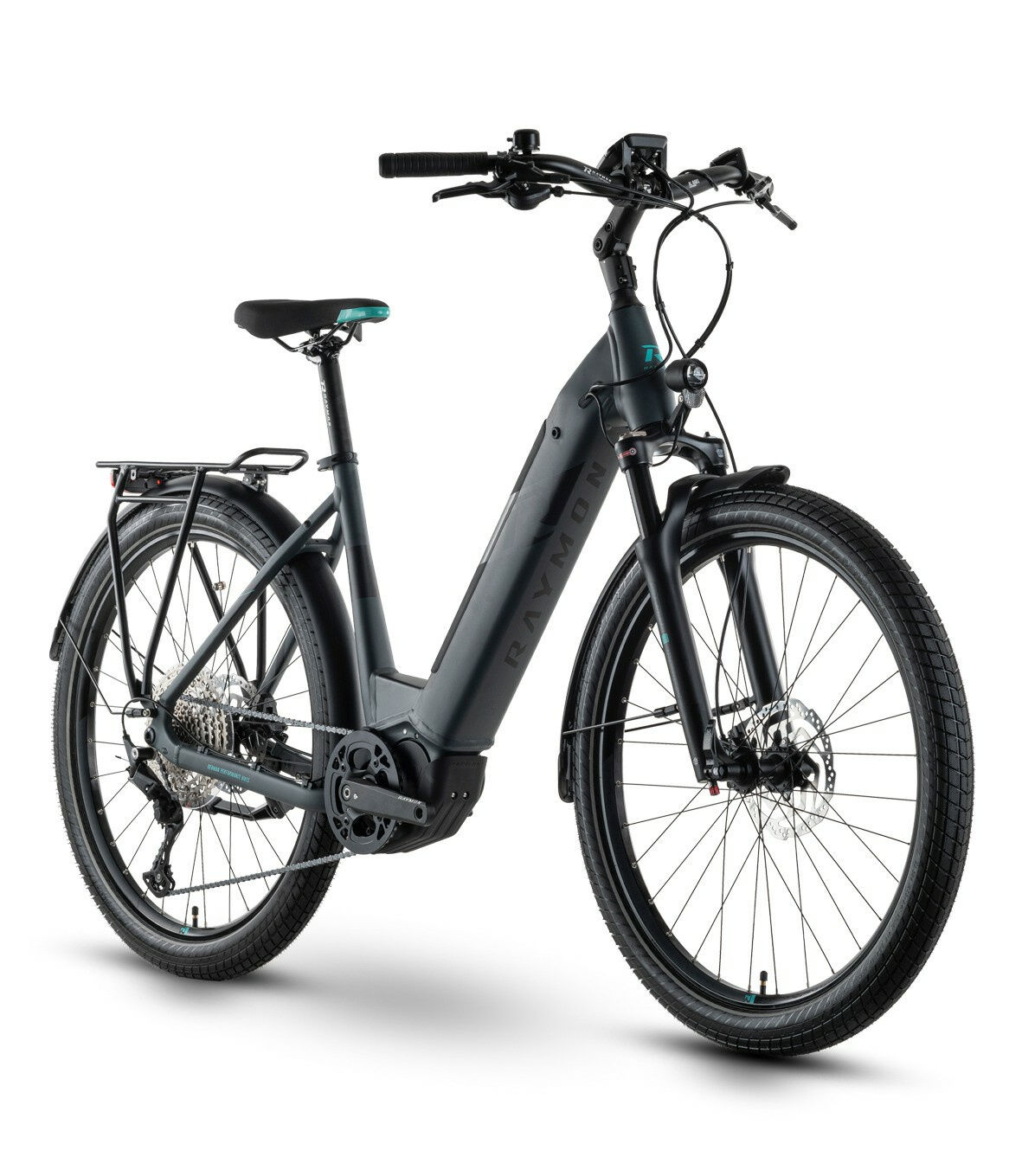 Raymon TourRay E 6.5 grey/black/aqua 2022 27,5" 630 Wh Wave