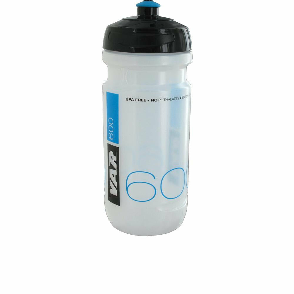 VAR Trinkflasche 600 transparent blau