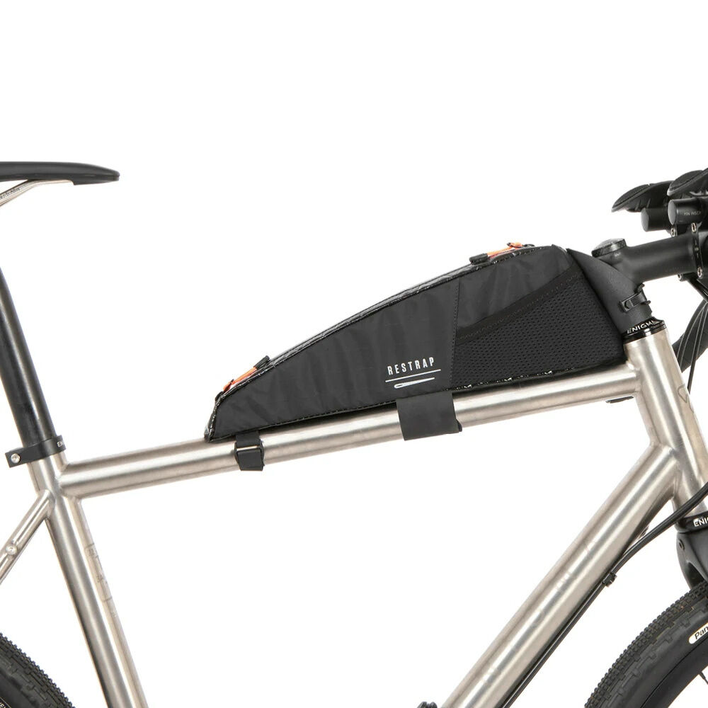 Restrap Race Top Tube Bag Black
