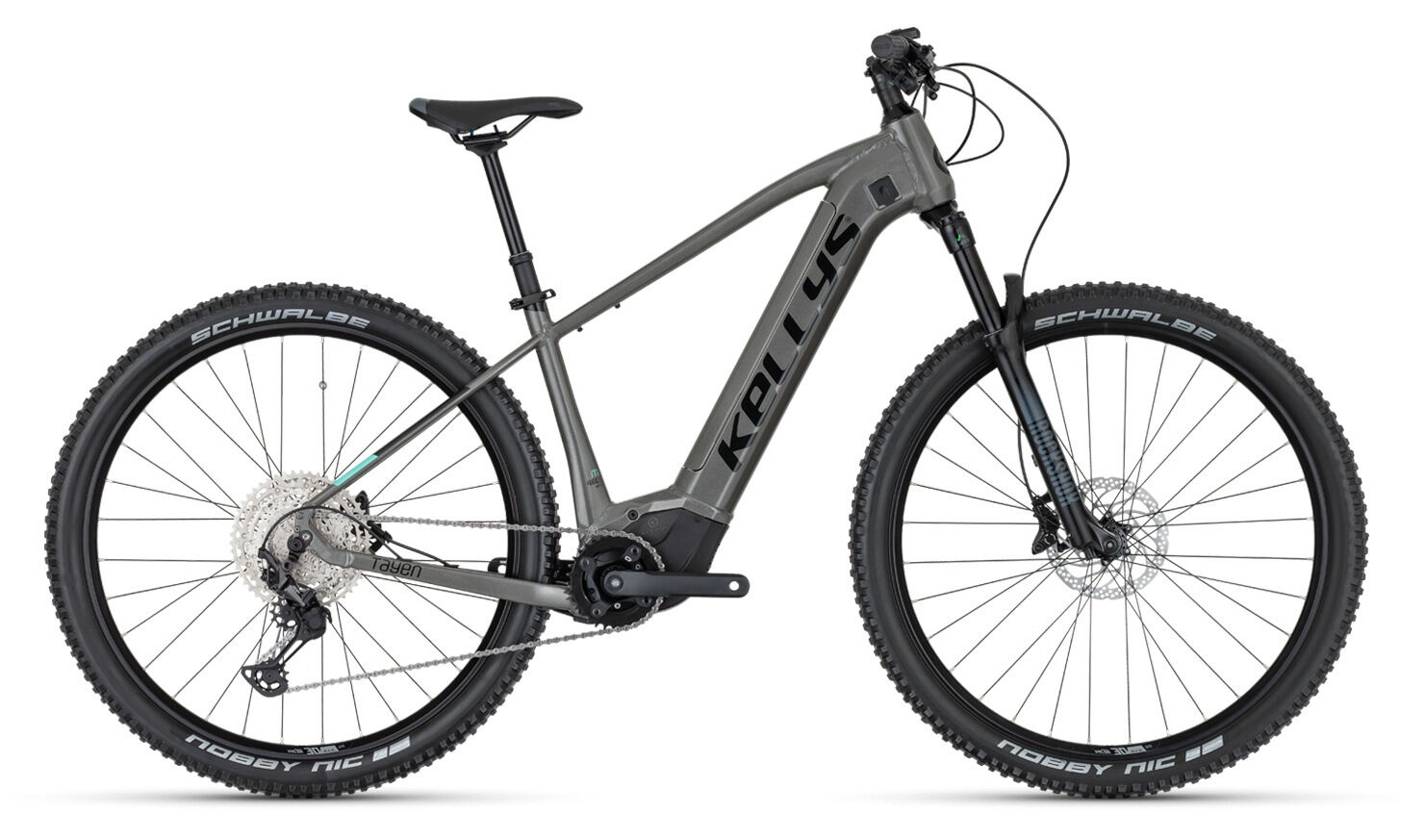Kellys Tayen R90 P Grey 27,5" 725 Wh Diamant