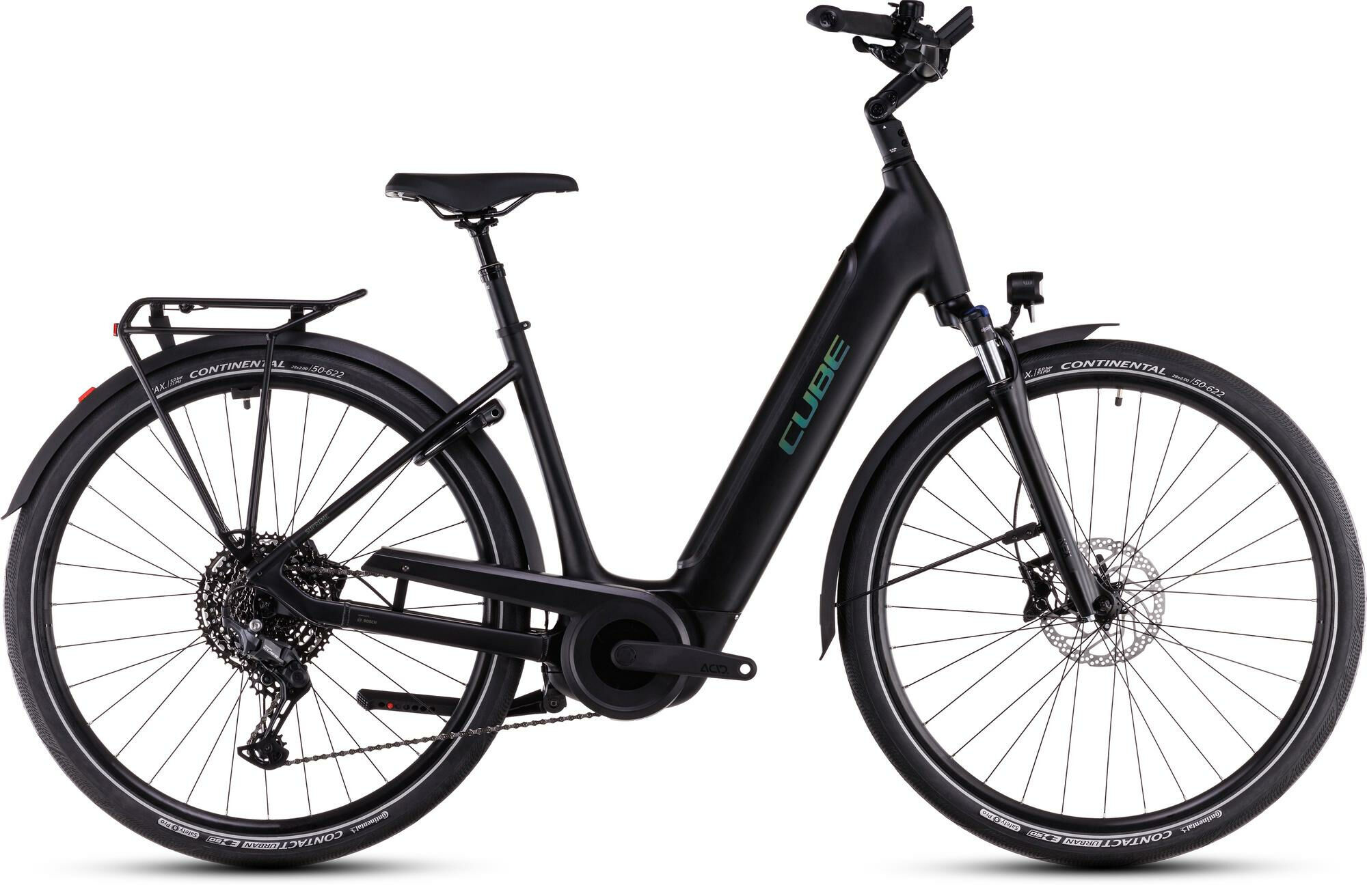 Cube Supreme Hybrid Pro 625 black´n´spectral 28" 625 Wh Wave