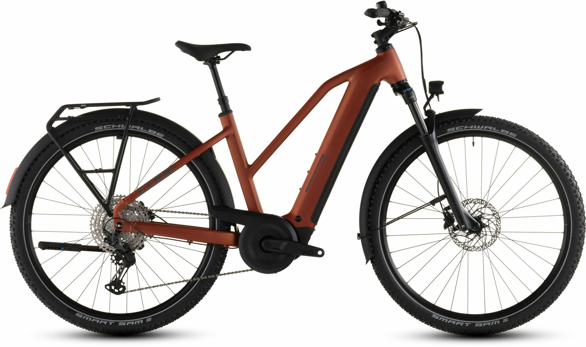 Cube Nuride Hybrid Pro 800 chilli´n´black 28" 800 Wh Trapez Cube Nuride Hybrid Pro 800 chilli´n´black 28" 800 Wh Trapez