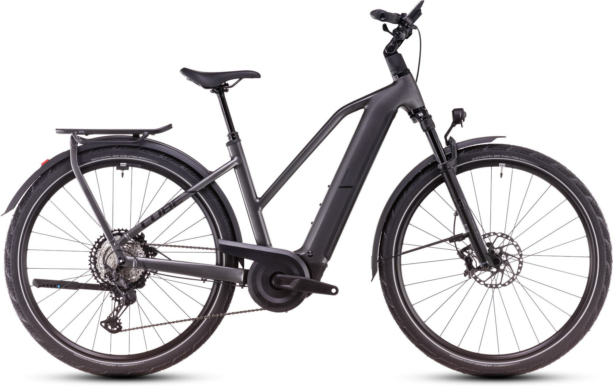 Cube Kathmandu Hybrid SLX 800 graphite´n´black 28" 800 Wh Trapez Cube Kathmandu Hybrid SLX 800 graphite´n´black 28" 800 Wh Trapez