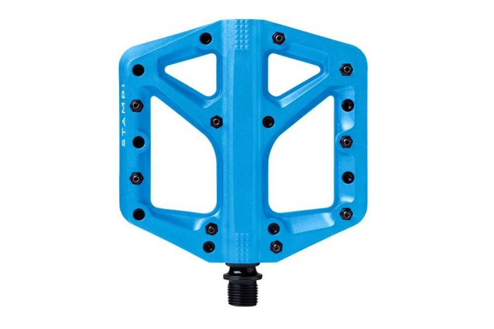 Crankbrothers STAMP 1 GEN 2 LARGE Plattform-Pedal Navy Blau
