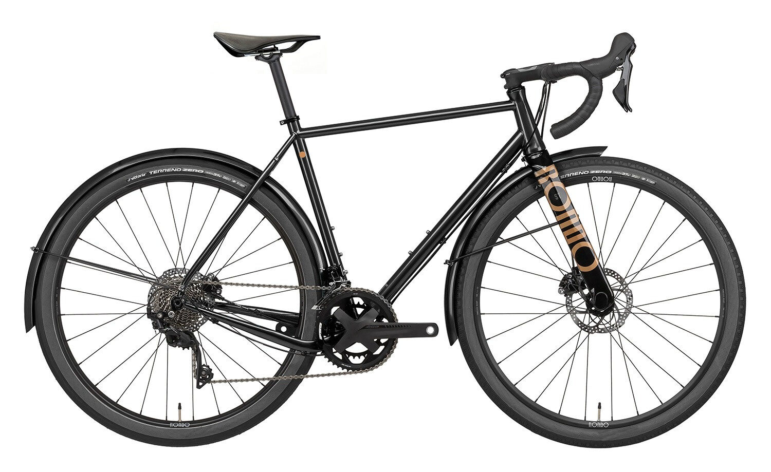 Rondo MUTT ST Audax Road Plus - 28" - black/tan