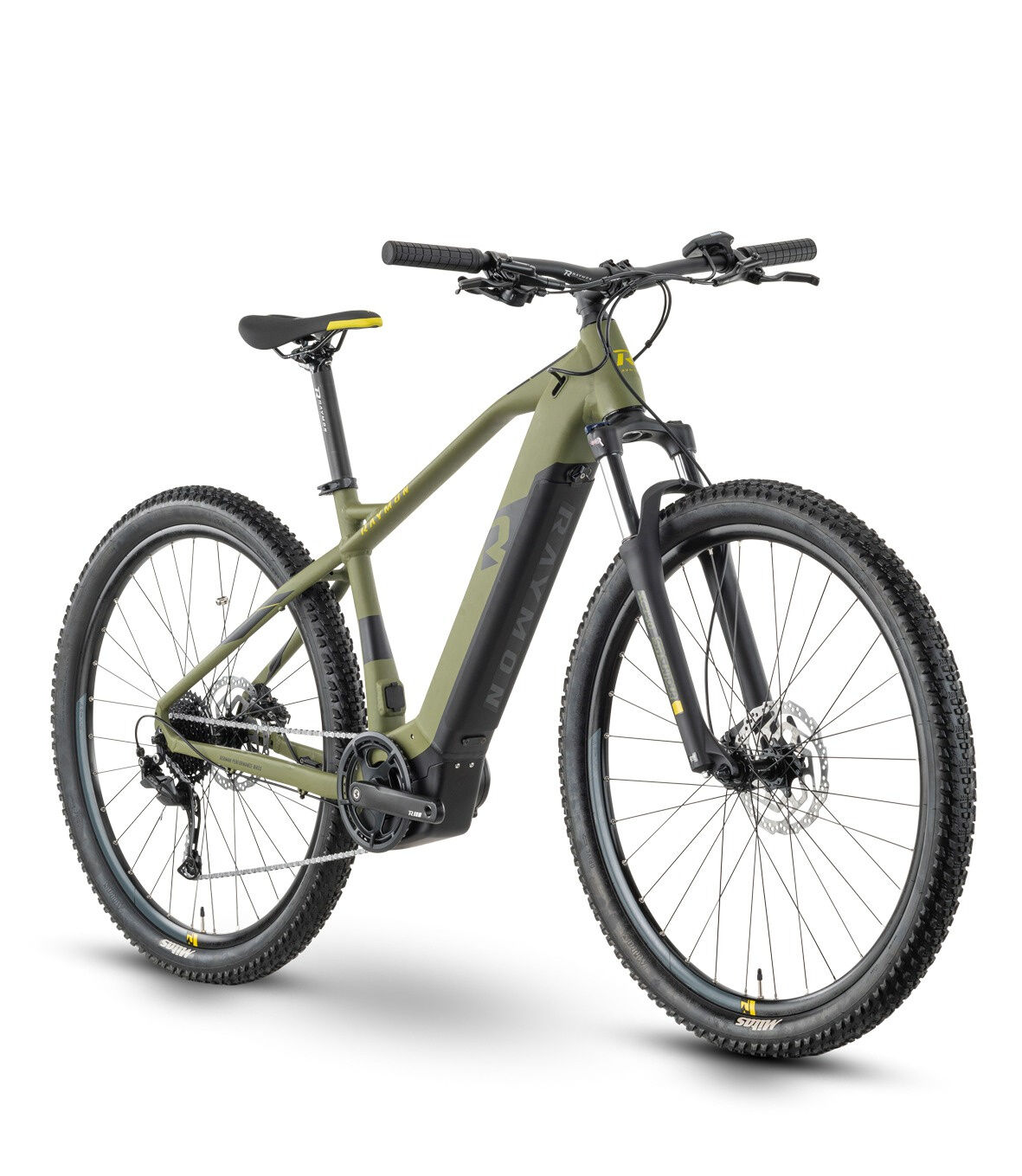 Raymon HardRay E 4.0 armor/black/mustard matt 29" 500 Wh Diamant